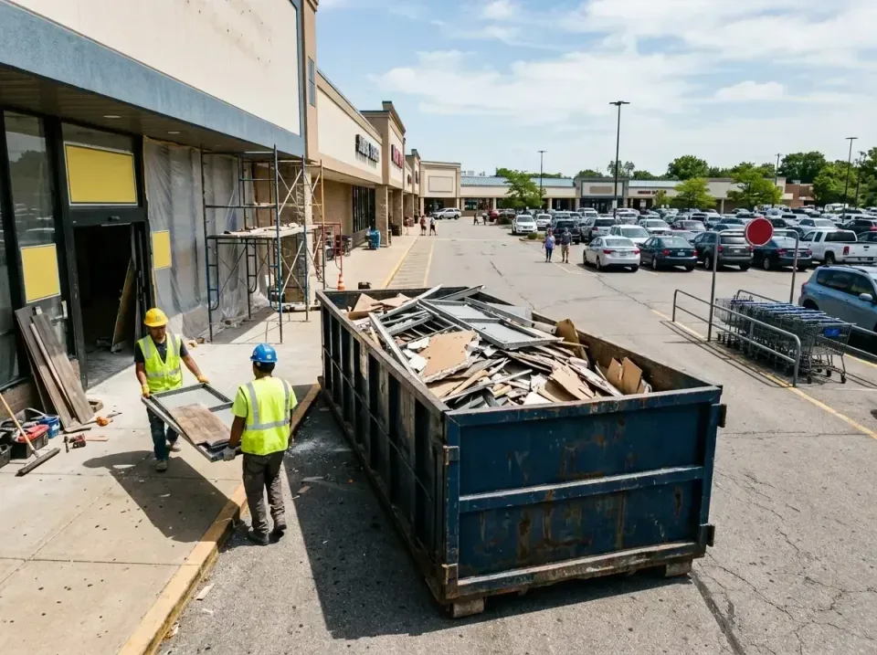 retail-store-renovation-debris-003 — frequently asked questions, Roll-off Dumpster Rentals in Mary Esther, FL
